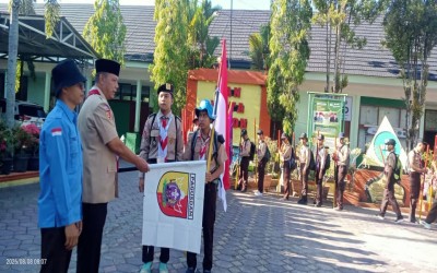 Pagusdam MAN Kota Solok Gelar Napak Tilas, Dilepas Langsung oleh Kamabigus H. Maidison